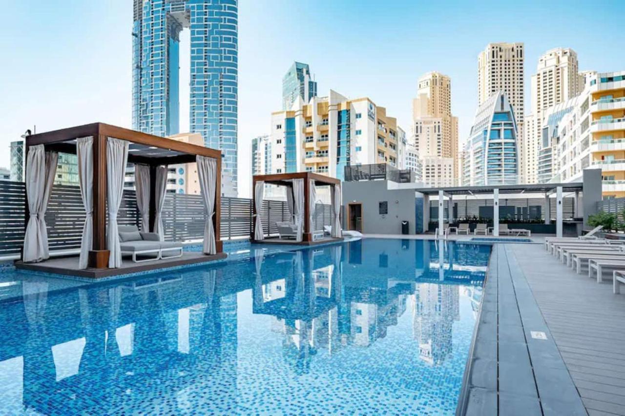 Promo I Sea View I 1 Bedroom Apartment I Studio One Tower I Dubai Marina Экстерьер фото